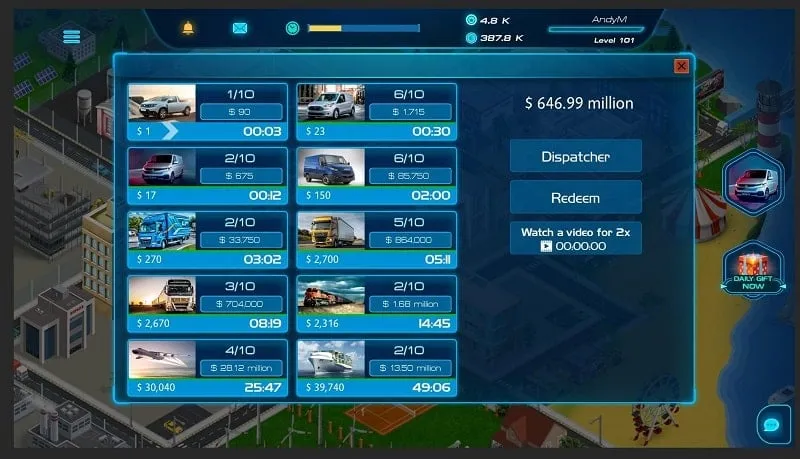 Virtual Truck Manager 2 Tycoon mod android