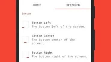 Vivid Navigation Gestures mod interface showing premium features