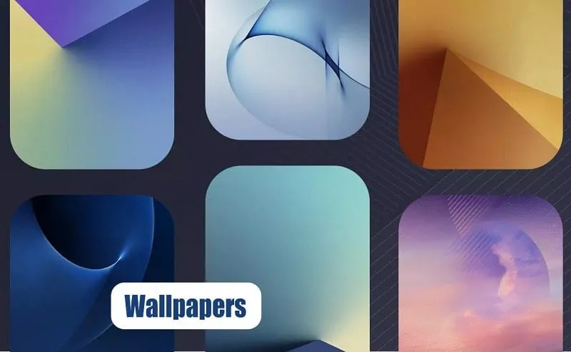 Wallpaper integration with TouchWiz icons