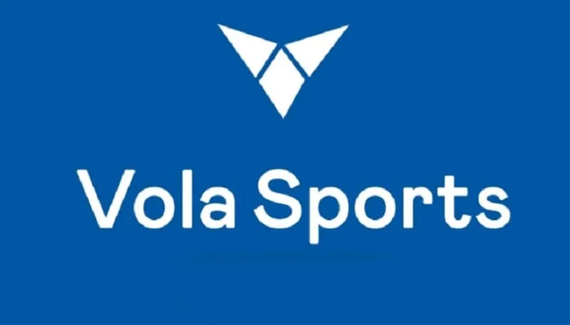 Watching a sports match on a mobile phone using the Vola Sports app.