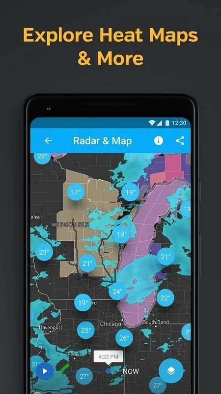 Weather station information on Weather Underground Mod