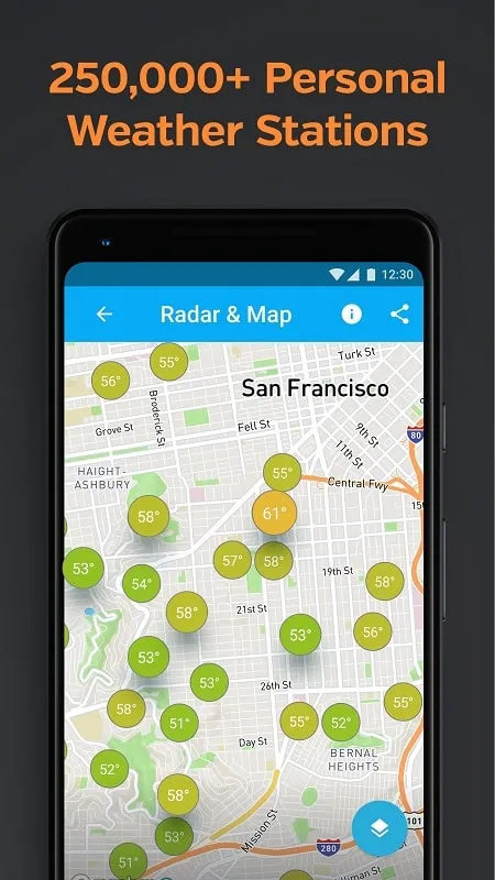 Weather Underground mod free access