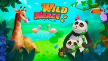 Welcome screen of Wild Merge depicting merging gameplay.