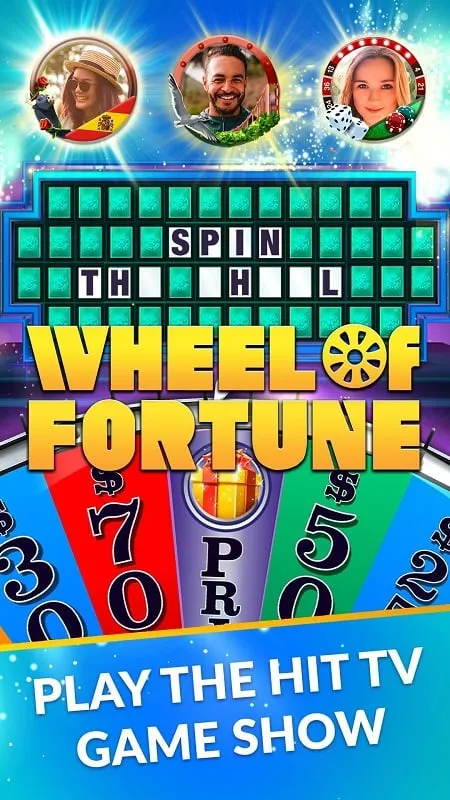 Wheel of Fortune Free Play Mod con resolución automática