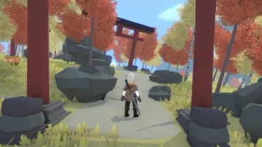 WhiteFlame mod free, showcasing the character amidst the game environment.