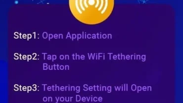 WiFi Tethering Internet Sharing mod interface showing premium features