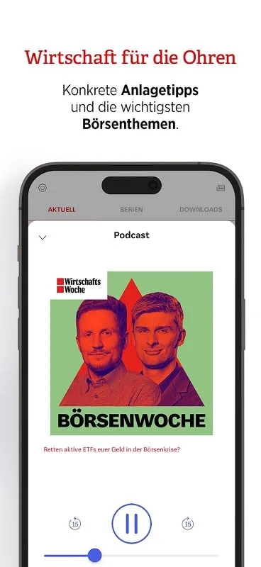 WirtschaftsWoche mod app troubleshooting tips