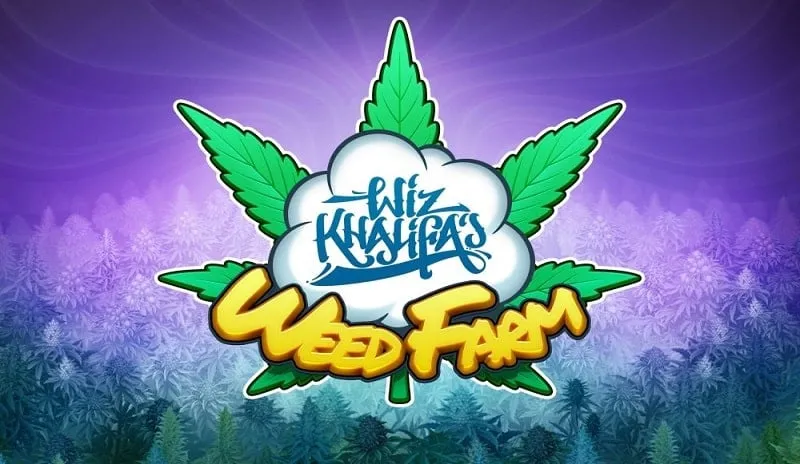 Print do Wiz Khalifa no jogo, mostrando a interface e a jogabilidade do Wiz Khalifa's Weed Farm.