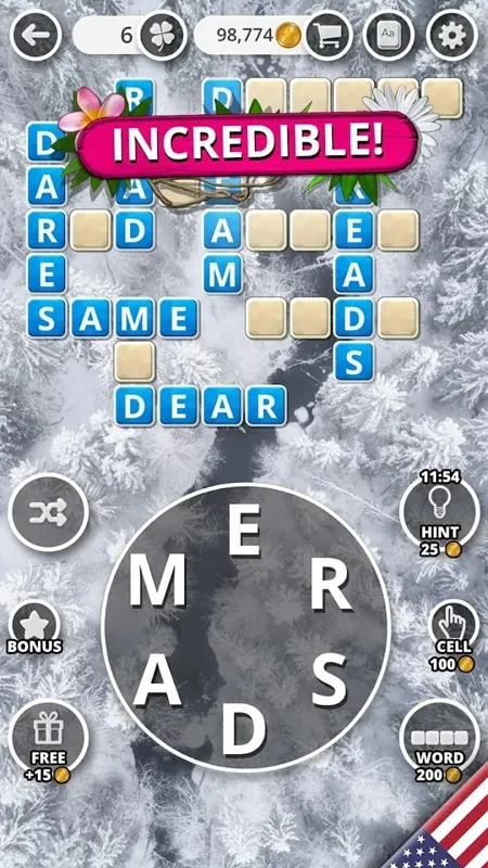 Word Land on an Android device.