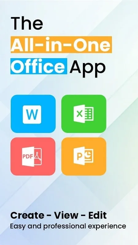 Word Office mod interface showing premium features