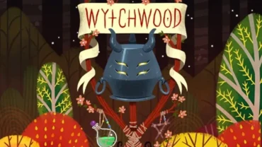 Wytchwood gameplay screenshot featuring the main character in a forest setting.