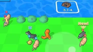 Zookemon gameplay screenshot showcasing the in-game currency and shop.